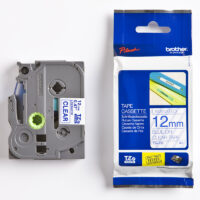 Markeerimislint Brother TZE-133 12mm, sinine/läbipaistval
