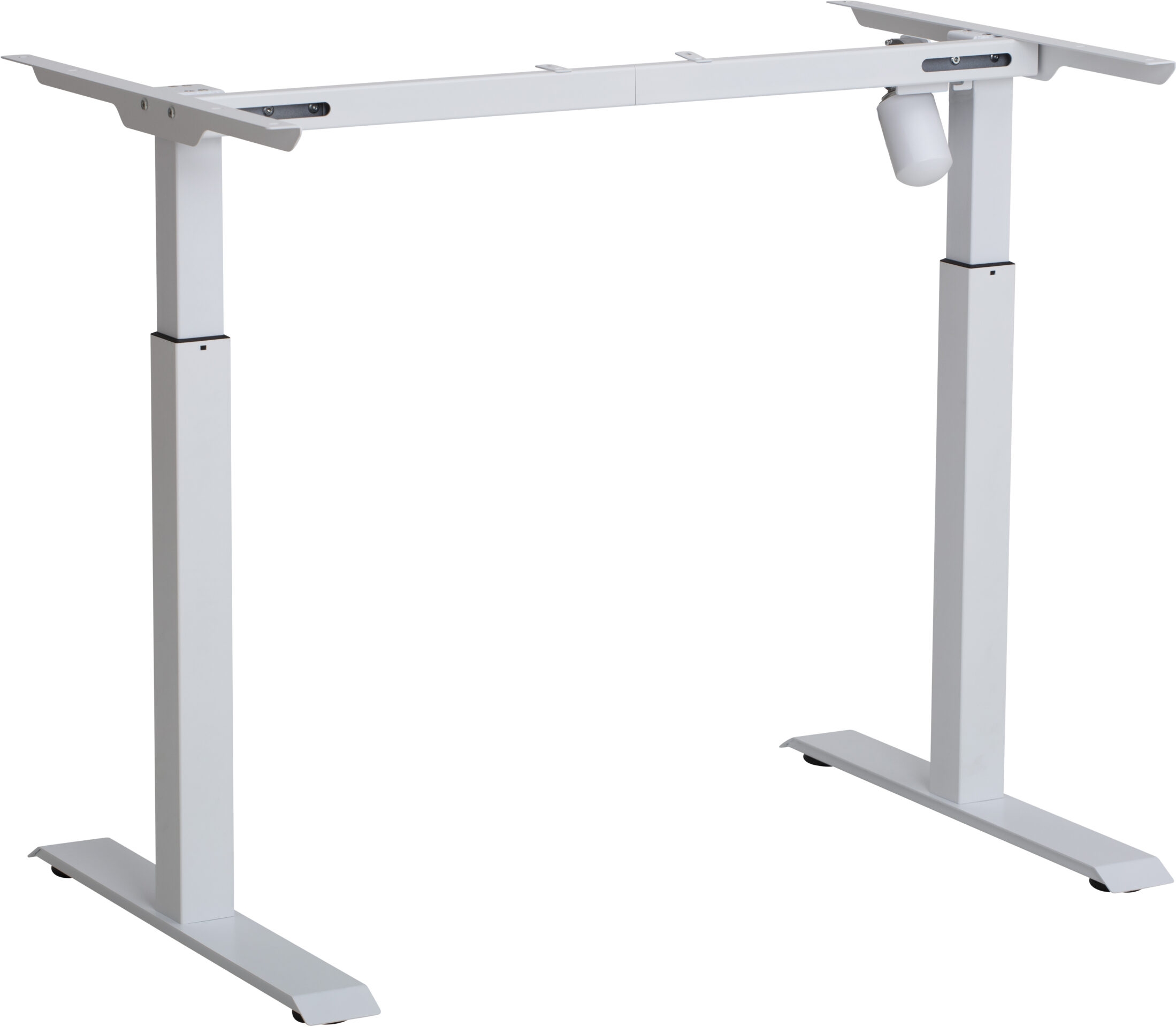 Büroolaua raam SUN-FLEX®DESKFRAME II, reguleeritava kõrgusega 70-117cm, valge