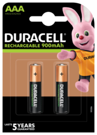 Akud DURACELL AAA 900 mAh, 2 tk