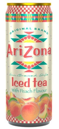 Jäätee virsiku maitseline ARIZONA 0,33 l purk