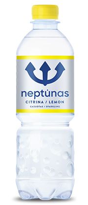 Karboniseeritud lauavesi NEPTUNAS, sidrunimaitseline 0,5l