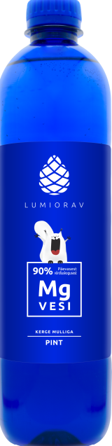Magneesiumivesi Lumiorav kerge mulliga 0,568L PANT