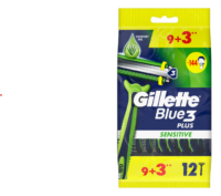 Ühekordne raseerija GILLETTE Blue 3 Sensitve, 9tk +3 tk
