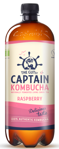 Limonaad CAPTAIN KOMBUCHA Vaarika 1L
