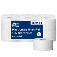Tualettpaber Tork Mini Jumbo T2, 9,7cmx240m, 1-kih, hall 120161