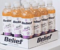Energiavesi BELIEF gaseeritud Passionimaitseline 530ml, PET