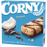 CORNY 6-pakk Kookose müslibatoon 150g