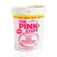Plekkieemalduspulber THE PINK STUFF, valgele pesule, 1 kg