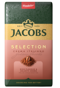Jahvatatud kohv  JACOBS Selection Italiano, 500g