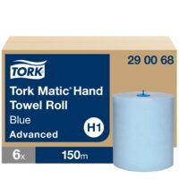 Rullpaberrätikud Tork  Advanced Matic Blue H1, 21cm x 150m, 2-kih, sinine 290068