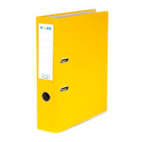 Registraator ELLER Eko A4, 75mm metallist allserv, kollane