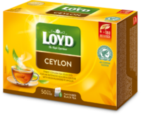 Maitsestatud must tee LOYD Ceylon 50 x 2g