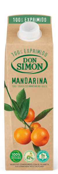 Värskelt pressitud mandariinimahl, DON SIMON, 1l