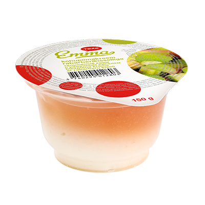 Kohupiimakreem EMMA, rabarberikisselliga, 150g