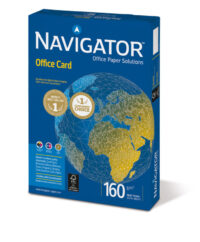 Koopiapaber Navigator Office Card A4 160g/m2, 250 lehte 3Re