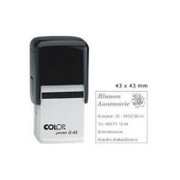 Tempel Printer Q43 black spare pad dry Colop