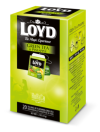 Roheline tee LOYD Horeca ananassimaitseline 20 x 2g