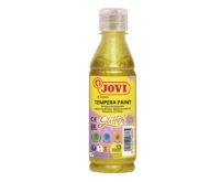 Guaššvärv JOVI Glitter, kollane, 250ml