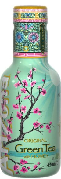 Rohelise tee jook ARIZONA, meega, 0,45 l PET
