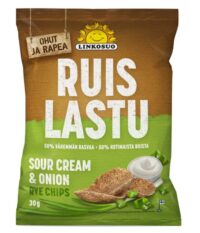 Rukkilaastud LINKOSUO hapukoore ja sibulaga, 150g