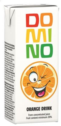 DOMINO Apelsinijook, kõrrega 200 ml