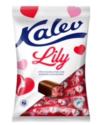 Marmelaadikompvek KALEV Lily, jõhvikamaitseline 175g