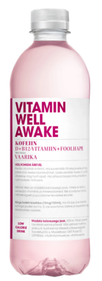 Vitamiinijook Vitamin Well Awake 500ml